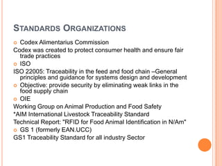 Traceability of meat and meat product | PPTX