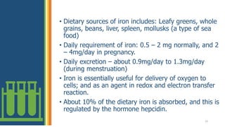 Trace elements in clinical chemistry | PPTX