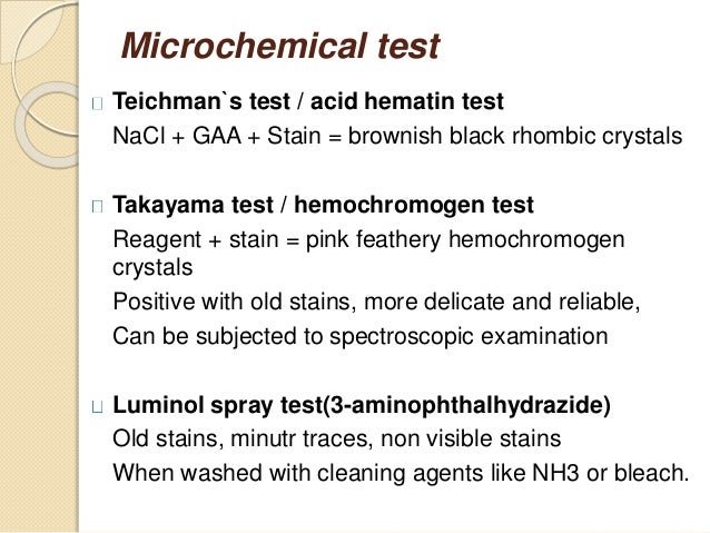blood positive 0 test evidences Trace blood positive 0 test evidences Trace