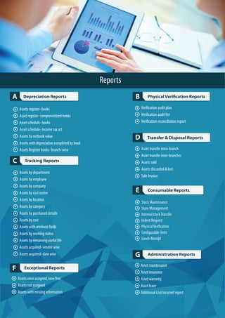 Tracet - Enterprise Fixed Asset Management Software | PDF