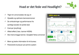Real time costcalculation for RT ROI%