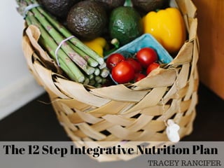 The 12 Step Integrative Nutrition Plan
TRACEY RANCIFER
 