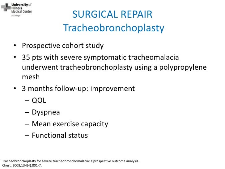 Dynamic Central Airway Obstruction Tracheomalacia, Tracheobronchomal…
