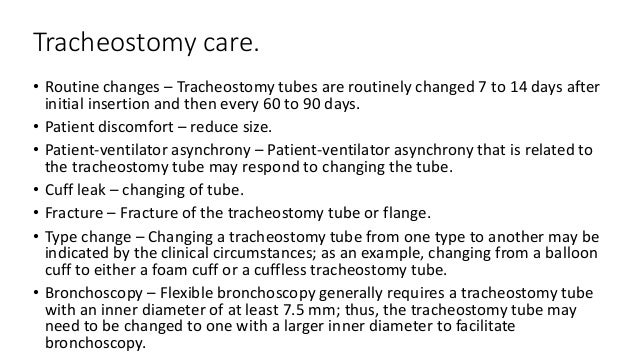 trach care