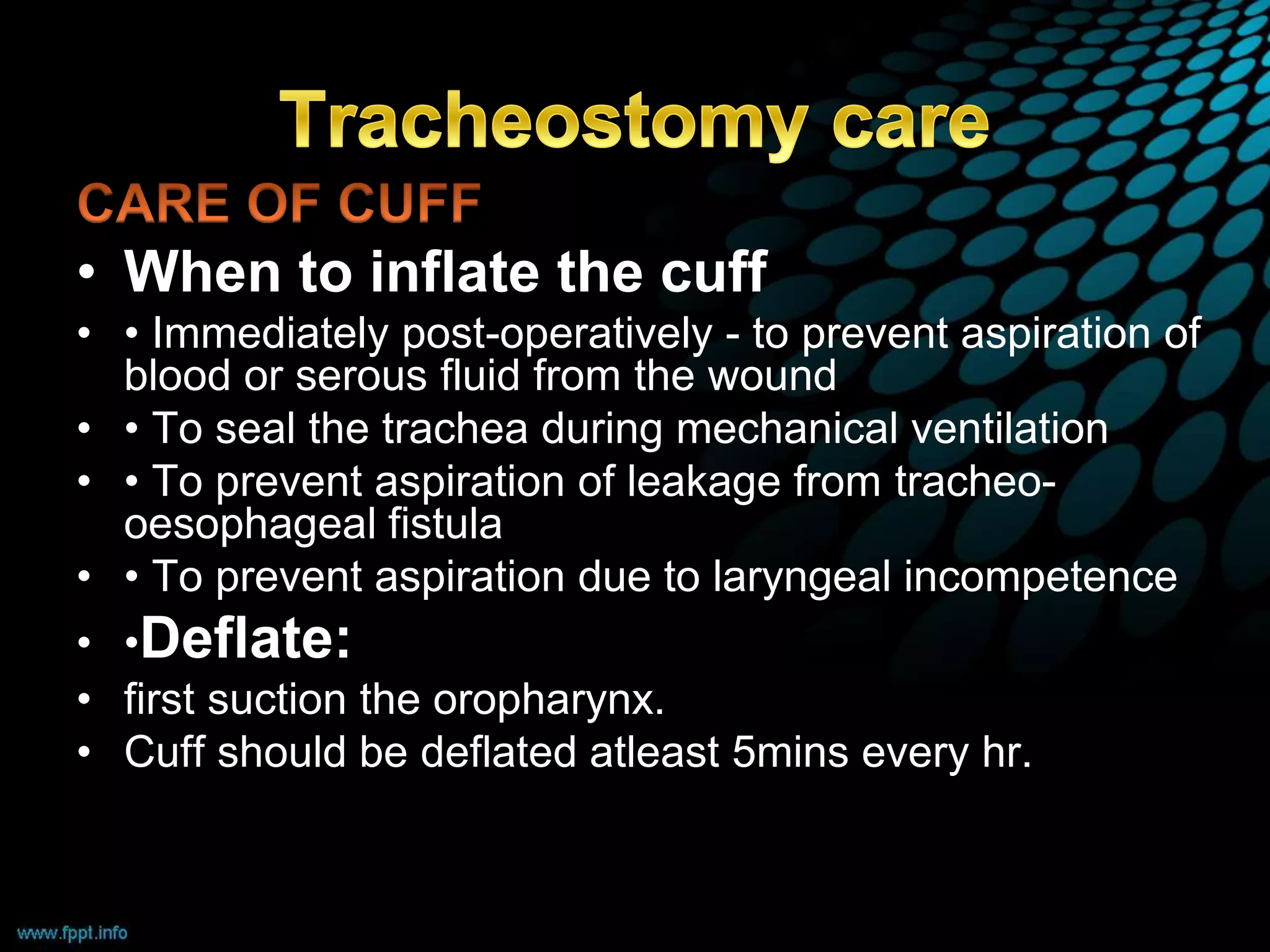 Tracheostomy | PPTX