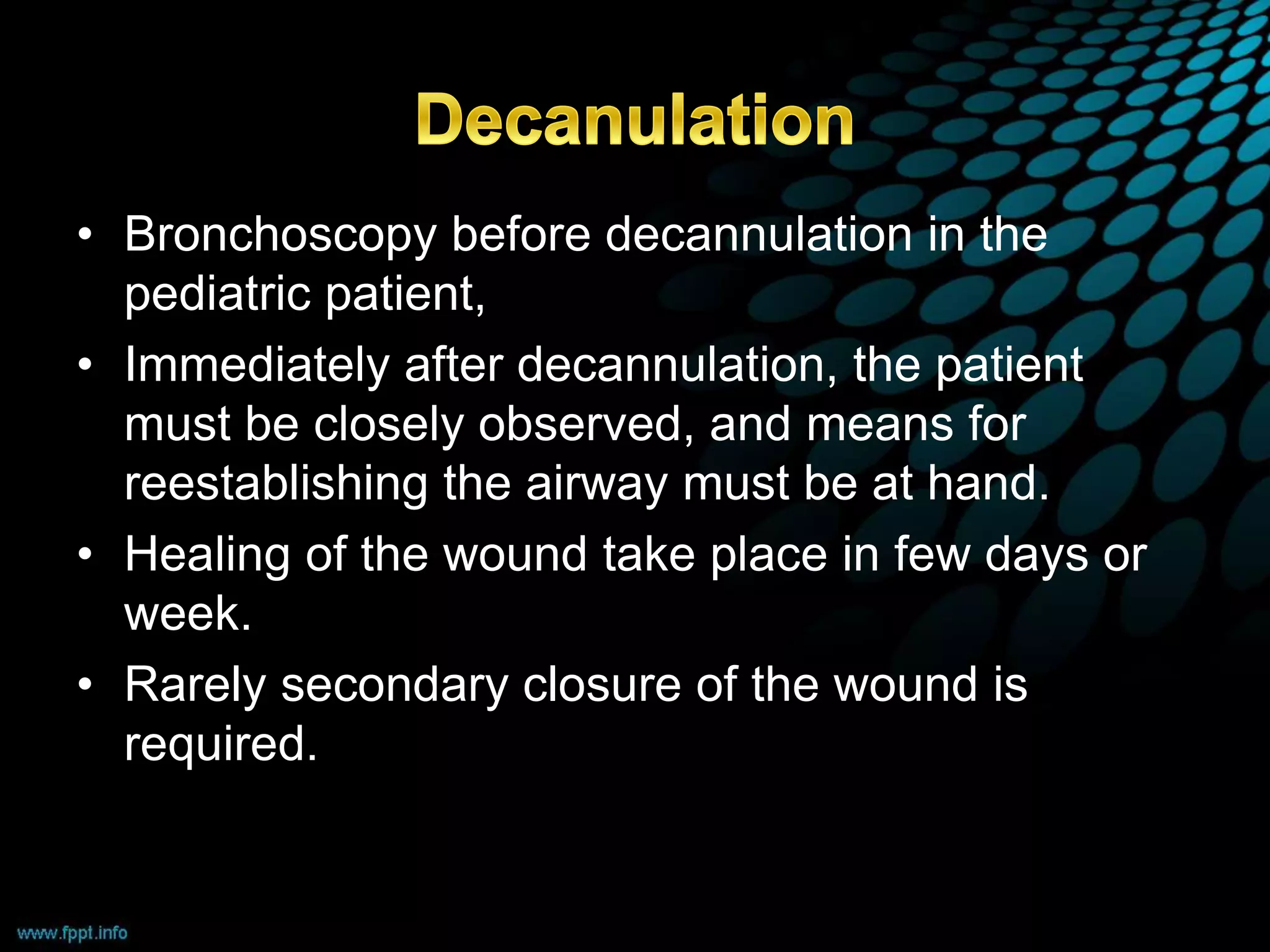 Tracheostomy | PPTX