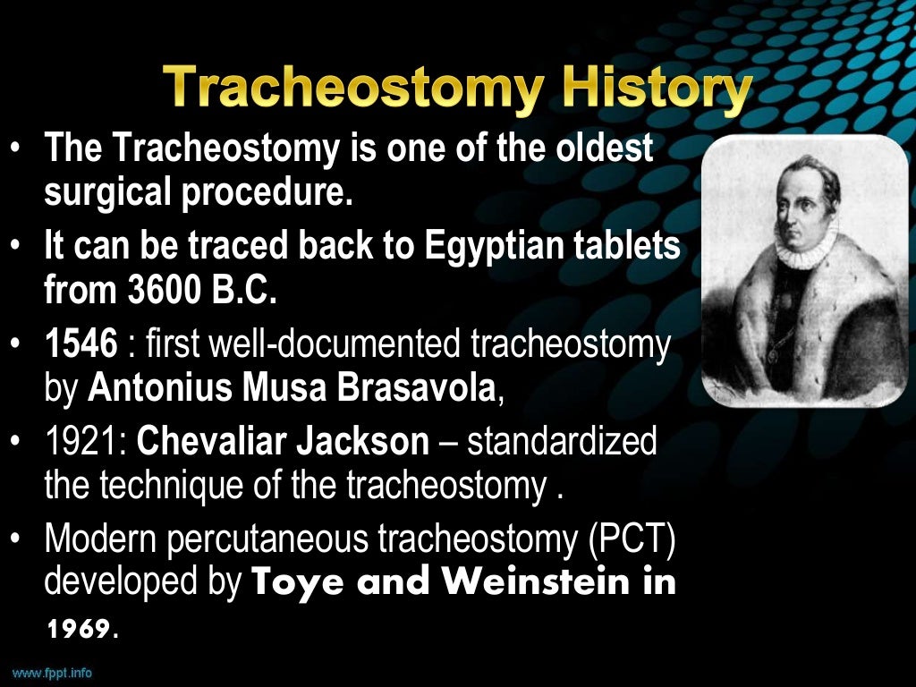 Tracheostomy