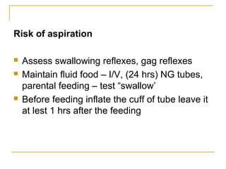 Feeding At Risk Tracheostomy (2) | PPT