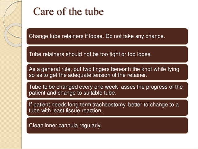Home Care Of Tracheostomy