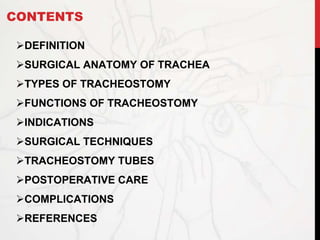 Tracheostomy | PPTX