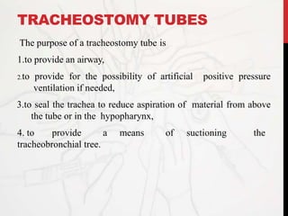 Tracheostomy | PPTX