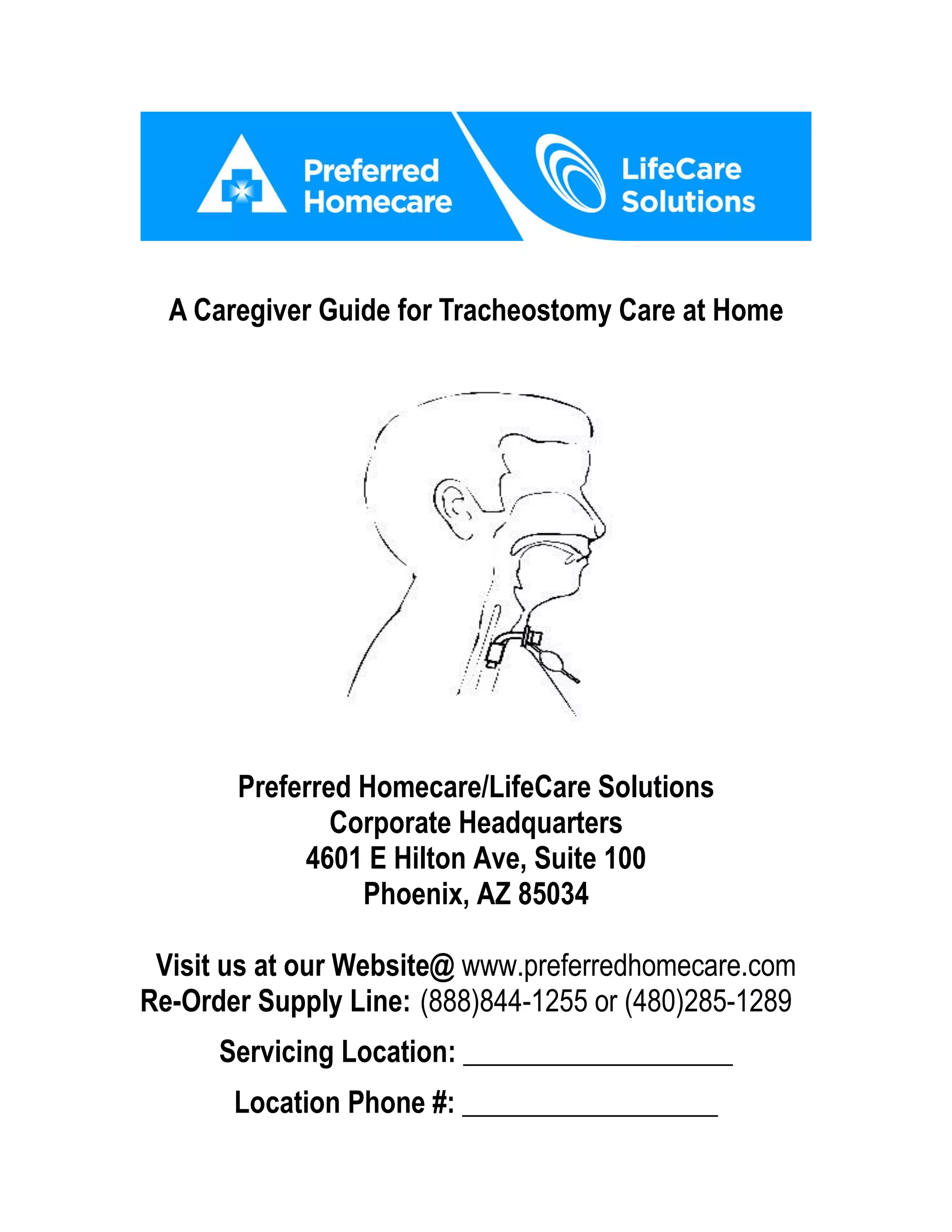 Tracheostomy home care guidelines PDF