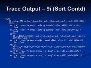 Tracing Parallel Execution (UKOUG 2006) | PPT