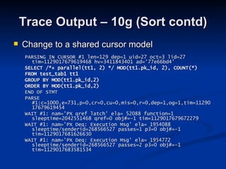 Tracing Parallel Execution (UKOUG 2006) | PPT