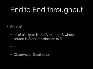 Tracing and awk in ns2 | PDF