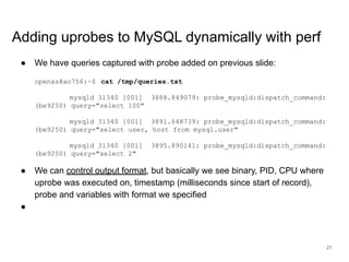 Tracing and profiling my sql (percona live europe 2019) draft_1 | PPT