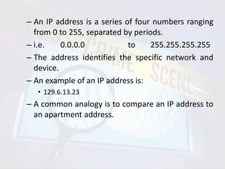 Expired Ip Address Example Tracing An IP Address or Domain Name by Raghu Khimani | PPTX