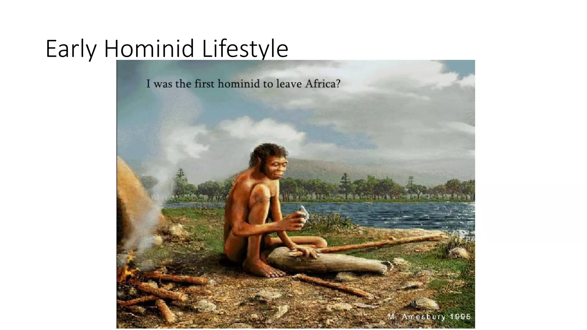Tracing back the human biocultural and social evolution | PPTX
