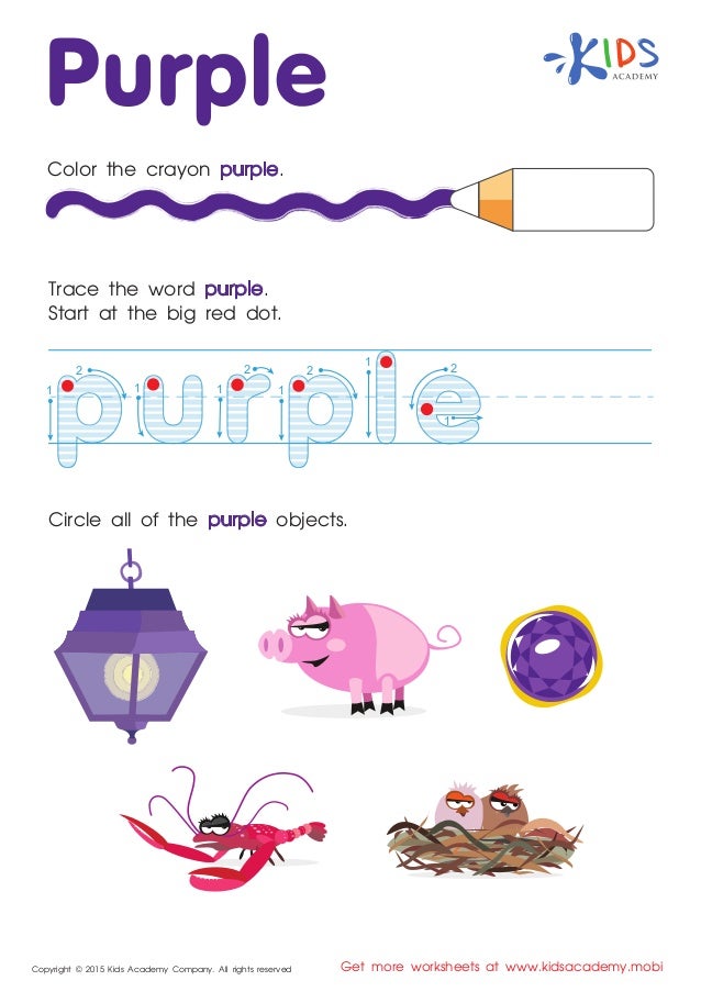 tracing words free worksheets