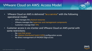 VMware cloud on AWS