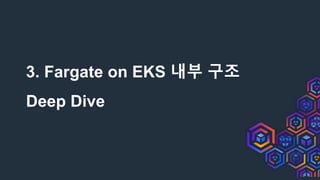 3. Fargate on EKS 내부 구조
Deep Dive
 