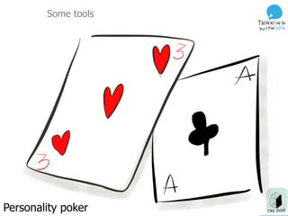 Some tools
Personality poker
 