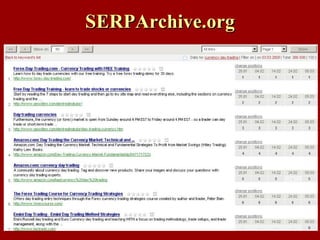 SERPArchive.org