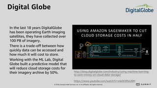 © 2018, Amazon Web Services, Inc. or its affiliates. All rights reserved.
Digital Globe
http://blog.digitalglobe.com/indus...