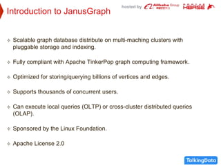 HBaseConAsia2018: Track2-5: JanusGraph-Distributed graph database with ...