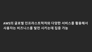 ?????? ?? AWS ???? ???? ???? C ???, AWS???? ????::  AWS Summit Online Korea 2020