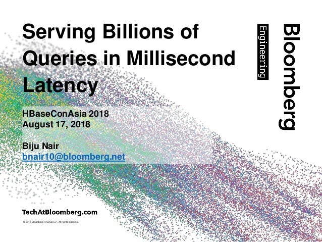 Hbaseconasia18 Track3 1 Serving Billions Of Queries In Millisecond Hbaseconasia18 Track3 1 Serving Billions Of Queries In Millisecond