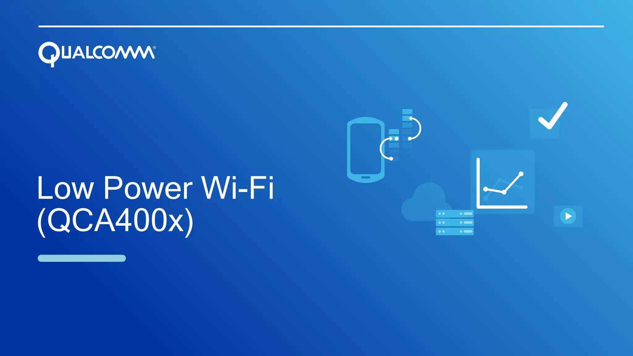 Low Power Wi-Fi
(QCA400x)
 