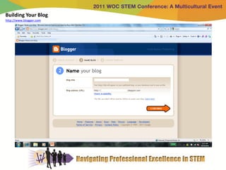 Building Your Blog
http://www.blogger.com
 