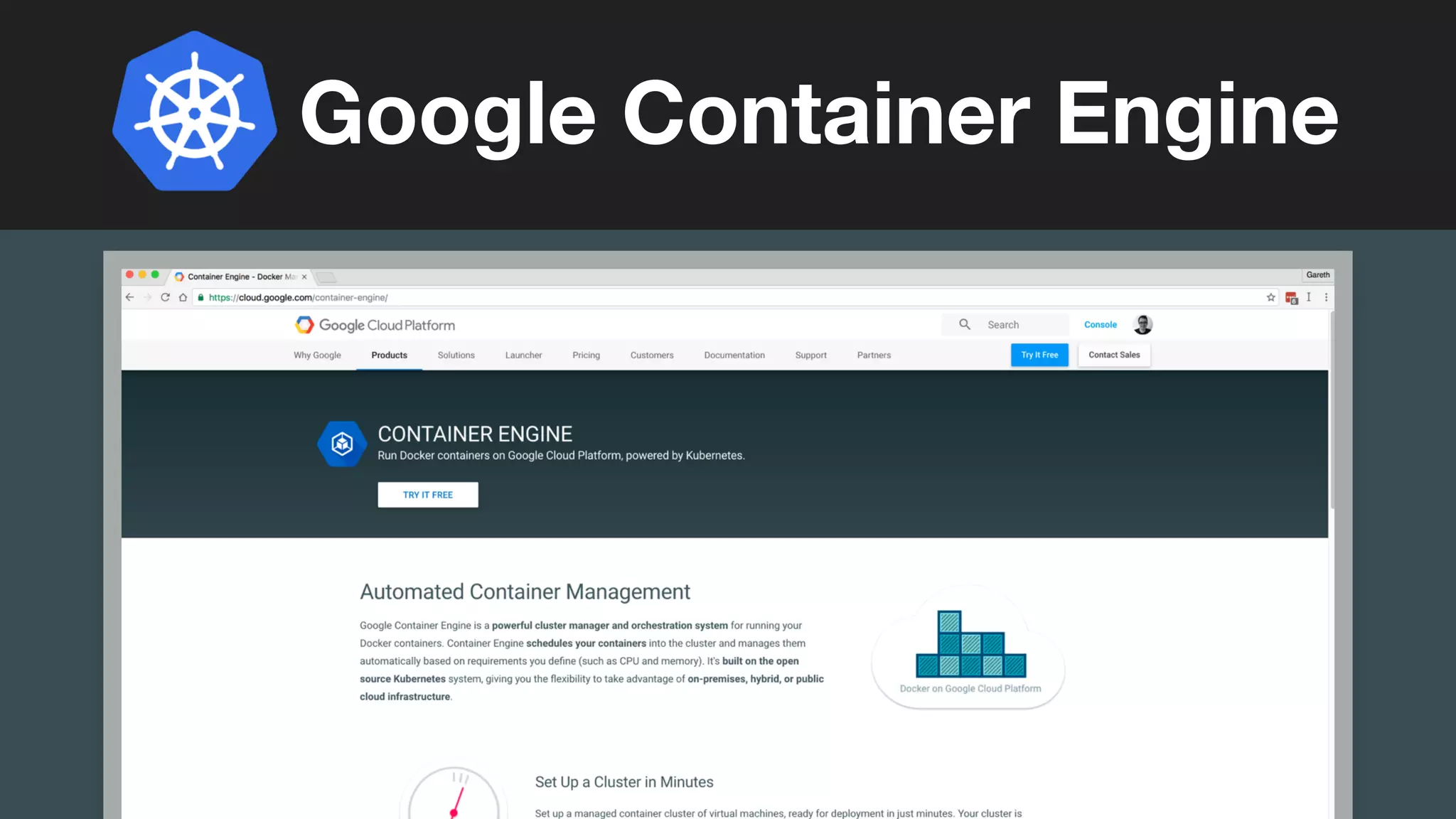 (without introducing more risk)
Google Container Engine
 
