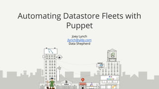 Joey Lynch
jlynch@yelp.com
Data Shepherd
Automating Datastore Fleets with
Puppet
 