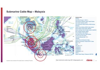 10
Copyright © Ciena Corporation 2019. All rights reserved. Confidential & Proprietary.
Submarine Cable Map – Malaysia
htt...