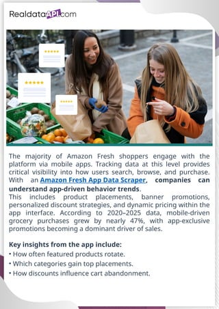 Track Amazon Fresh Grocery and Pricing Trends.pptx