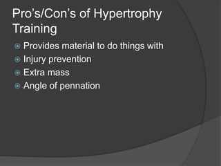 Strength Training Program Design for Track and Field | PPTX