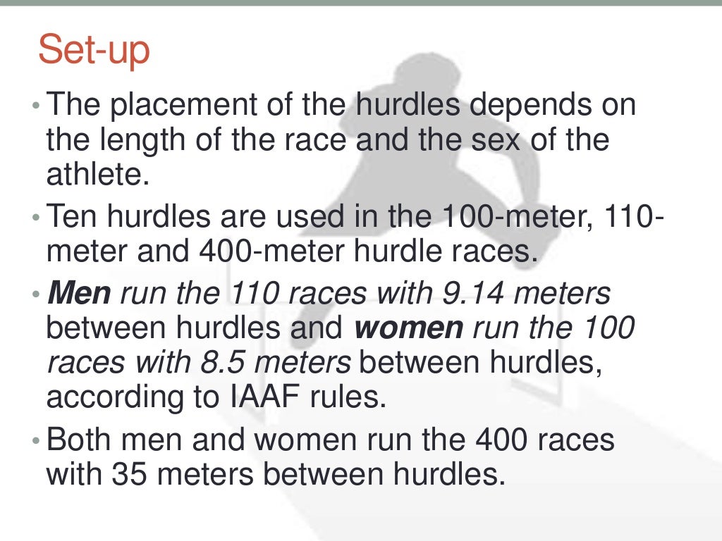 Track and Field Events