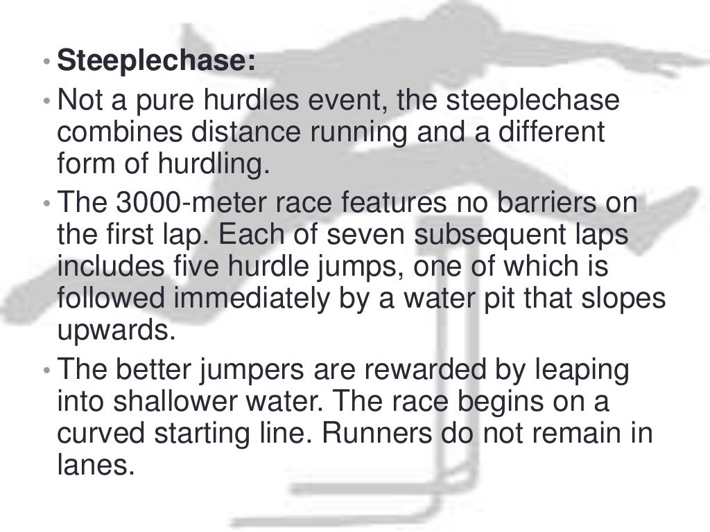 Track and Field Events