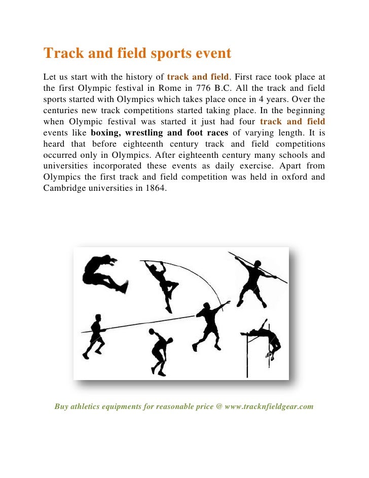 Track And Field Sports Event