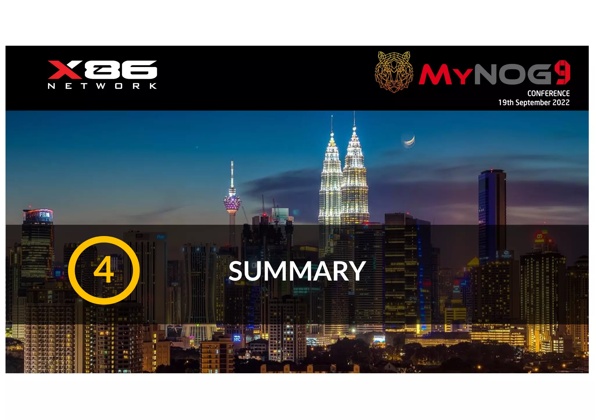 Orange Restricted
SUMMARY
4
 