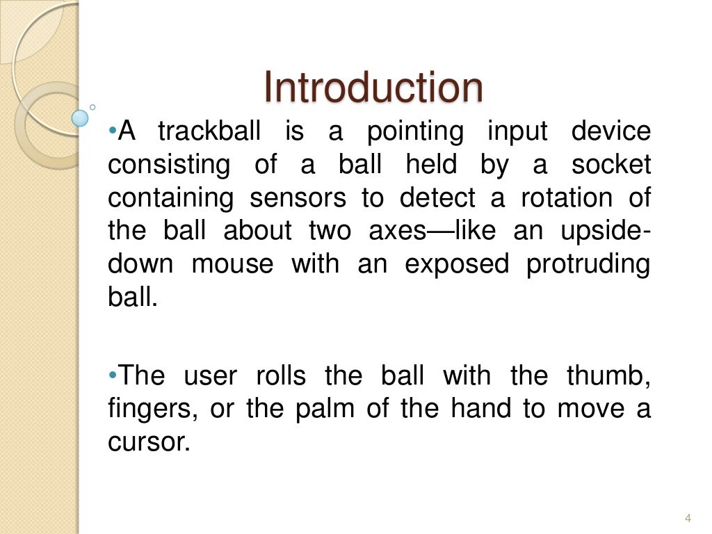 Track ball