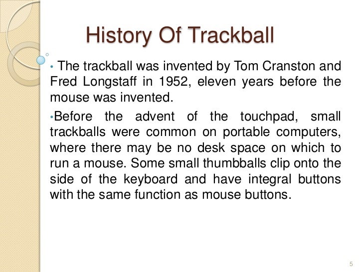 Track ball