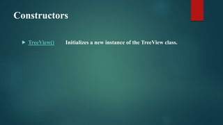 TrackBar and TreeView | PPTX