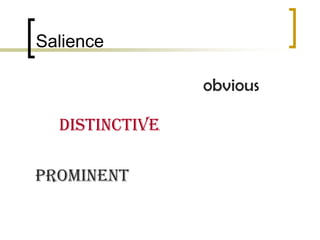 Salience

obvious
Distinctive
prominent

 