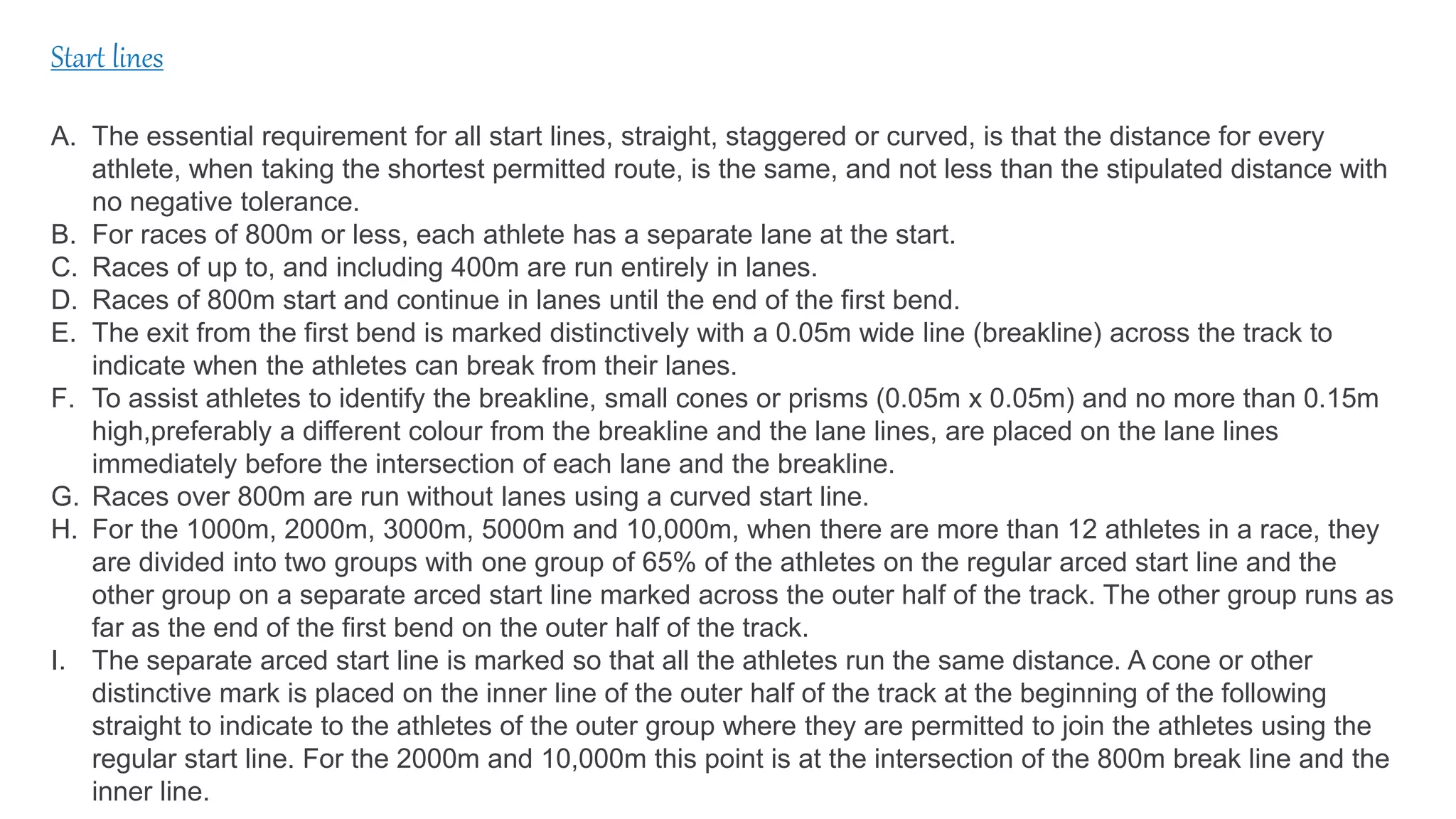 400 meter track marking | PPTX