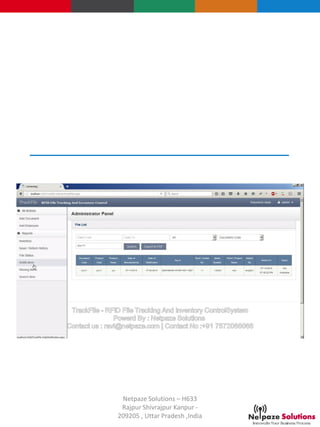 Netpaze Solutions – H633
Rajpur Shivrajpur Kanpur -
209205 , Uttar Pradesh ,India
 