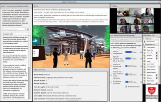 19
FUTURE E-Learning Practice –
MSc Building Information Modelling Management
 