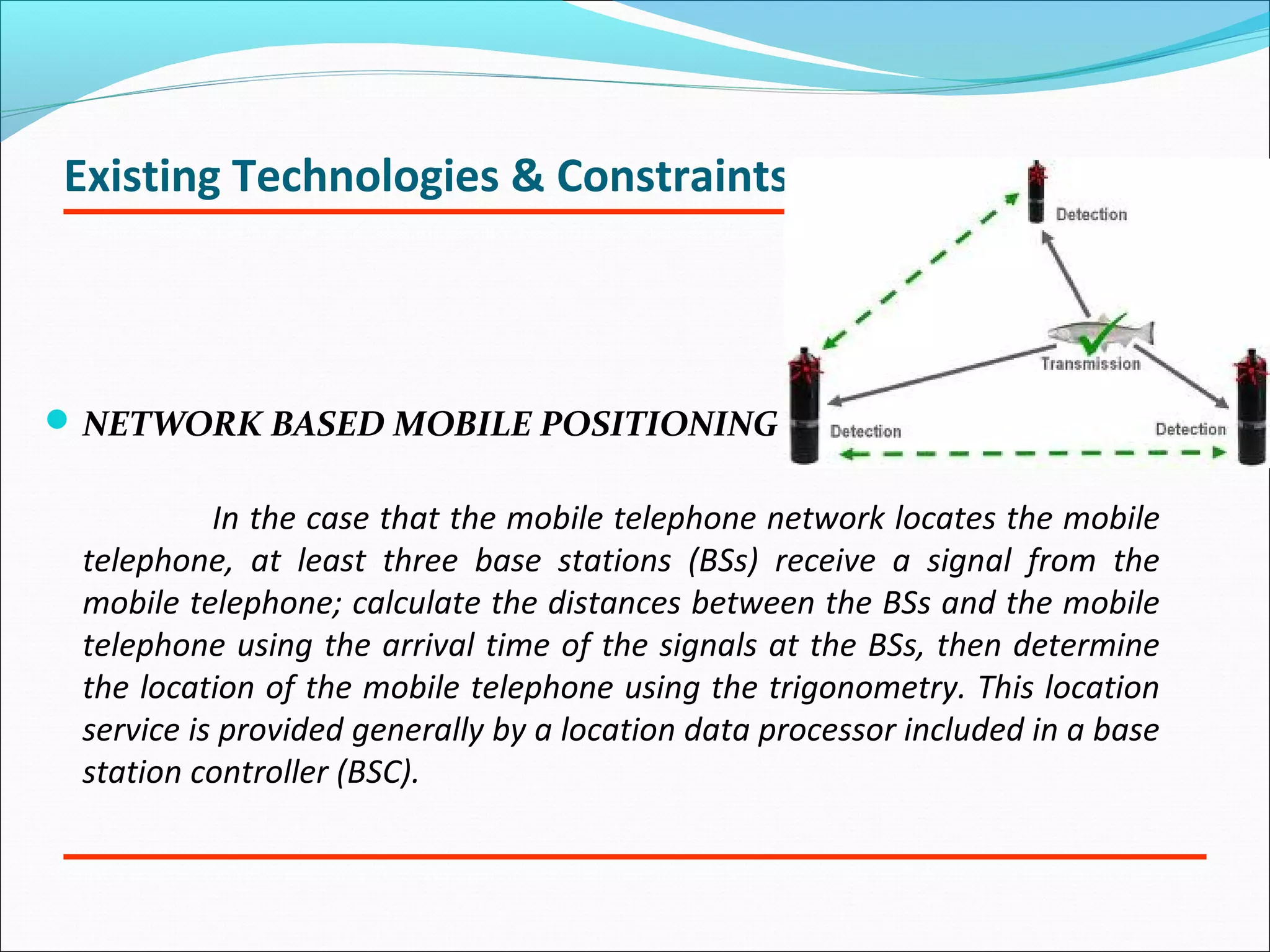 Tracking and positioning of mobile systems in telecommunication ...